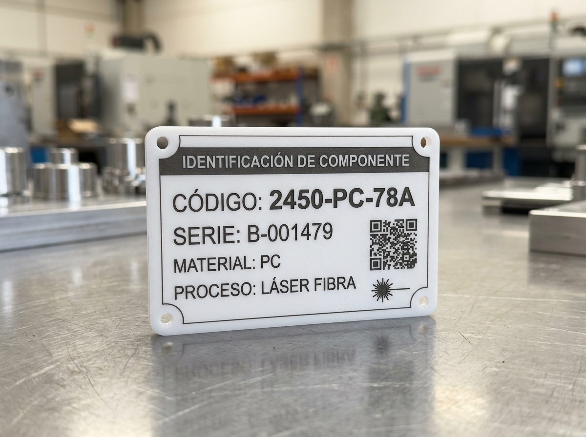 Analizamos forma, acabado, superficie y zona útil de marcado.